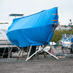 Båtpresenning Blue Cover segelbåt PolyRopes
