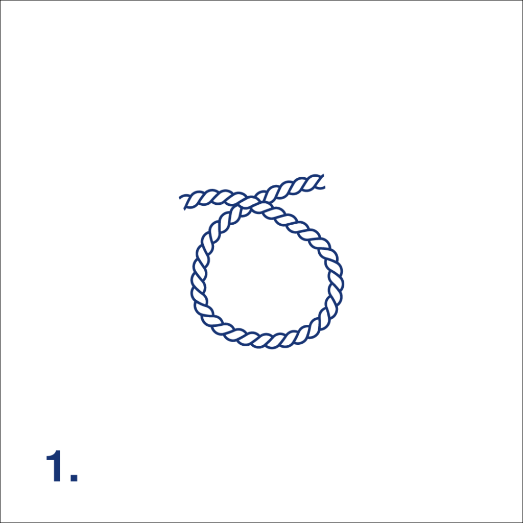 Knot Overhand Knot Step 1