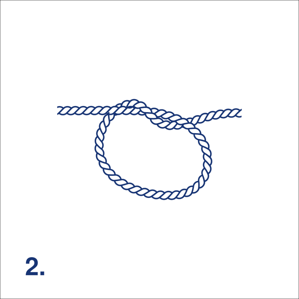 Knot Overhand Knot Step 2