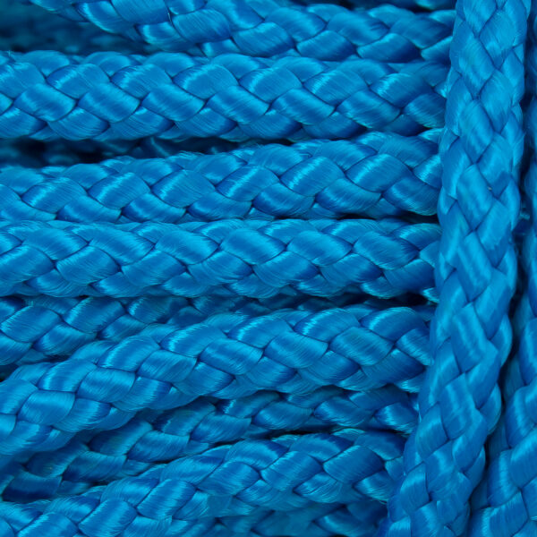 Bblå detaljbild 6mm 10m PolyRopes