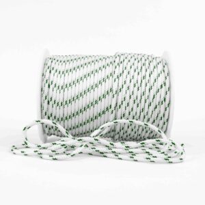Poly-ropes-braid-16-white-green