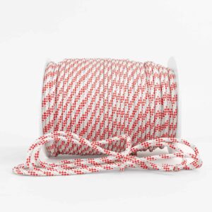 Poly-ropes-braid-24-white-red-10mm-220-m