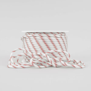 Skotline Polybraid 32 weiß-rot PolyRopes