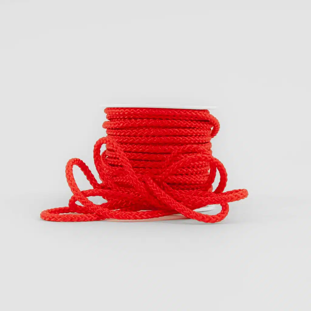 Polyesterlina röd 4mm 12 m Polyesterlina röd 4mm 12 m PolyRopes