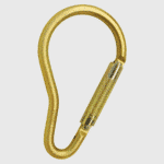 Protecta säkerhetskarbin AJ593 med autolås twistöppning gul