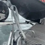 Spännband med rostfri vinsch miljöbild PolyRopes