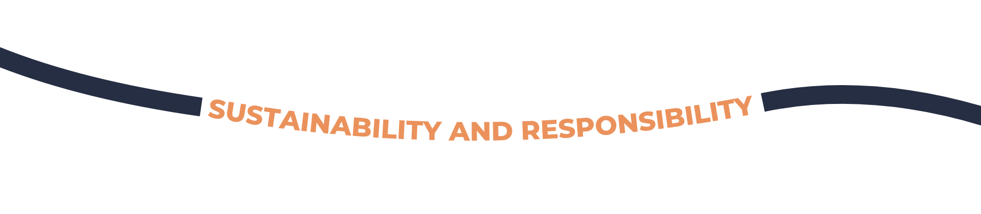 Sustainability and responsibility
