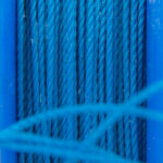 Taglingsgarn blå 0,8mm 80m Detaljbild
