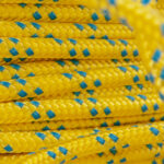 Trimlina Dinghy gul detaljbild PolyRopes