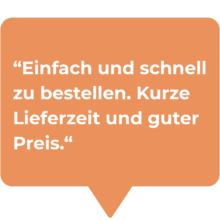 Trustpilot-Bewertung schnelle Lieferung