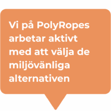 arbetar aktivt med miljövänliga alternativ