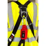 Säkerhetssele PROTECTA med bälte, enkelspänne, 4 st D-ringar - Bild 7