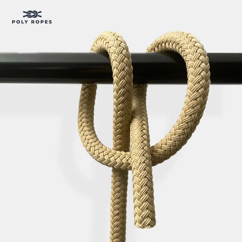 knop - Dubbelt halvslag steg 3 knop - Dubbelt halvslag steg 3