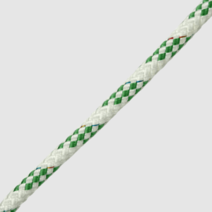 poly-braid 24 på spole vit-grön