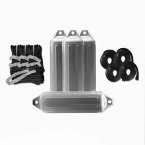 poly-ropes-Festmacherpaket-grau-schwarz