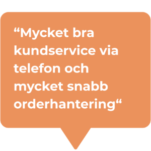 trustpilot omdöme bra kundservice