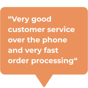 trustpilot review good customer service